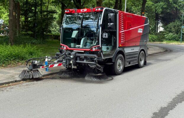 Nieuwe veegwagen